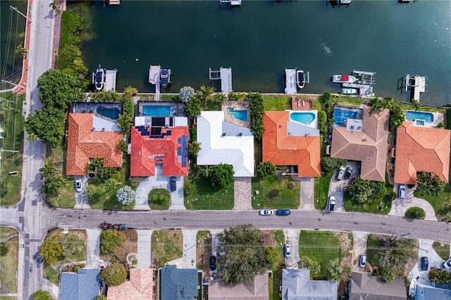 1960 Montana Ave NE, Saint Petersburg, FL 33703 - bird's eye view of a large body of water and a pool area