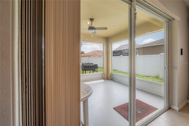 14614 Rannoch Moor Pl, Wimauma, FL 33598 - view of unfurnished sunroom