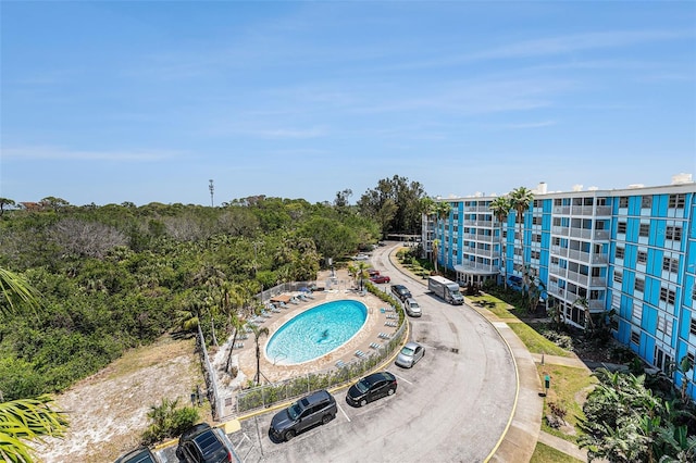 3315 58th Ave S Unit 605, Saint Petersburg, FL 33712 - aerial view of a pool area