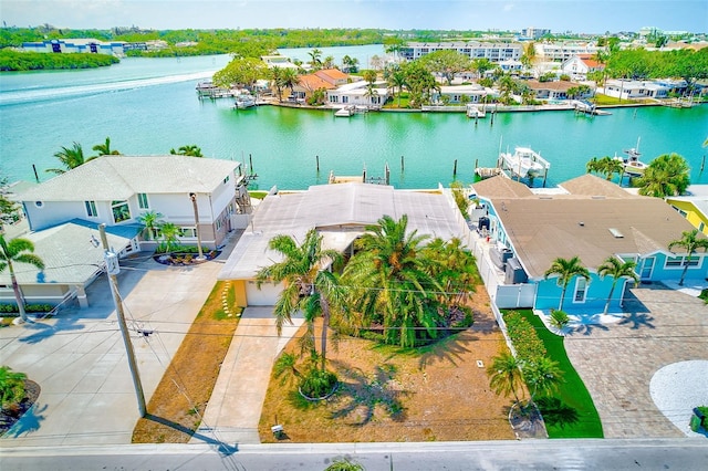365 La Hacienda Dr, Indian Rocks Beach, FL 33785 - aerial perspective of suburban area featuring a nearby body of water