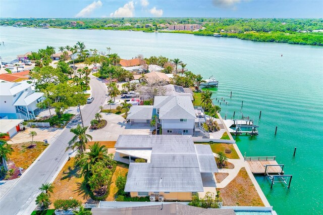 365 La Hacienda Dr, Indian Rocks Beach, FL 33785 - bird's eye view of a large body of water