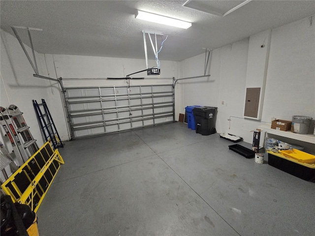 1022 Oliveto Verdi Ct, Brandon, FL 33511 - garage with electric panel and a garage door opener