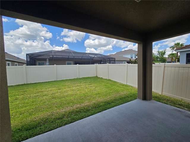 1022 Oliveto Verdi Ct, Brandon, FL 33511 - view of yard with a patio