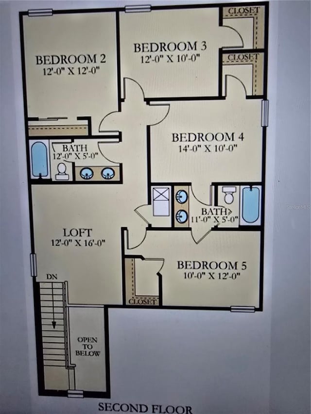 1022 Oliveto Verdi Ct, Brandon, FL 33511 - home floor plan