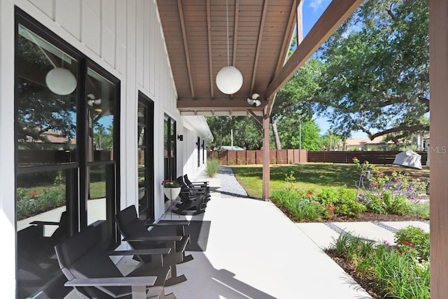 view of patio