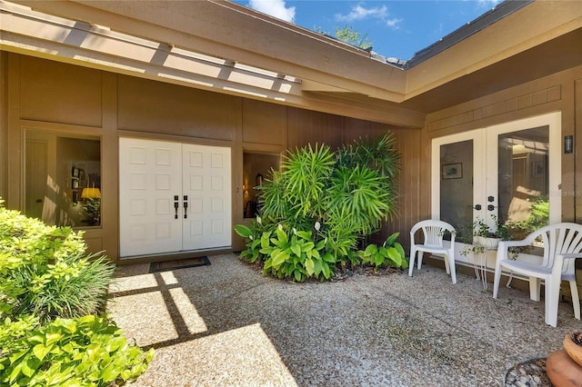 29903 Baywood Ln, Wesley Chapel, FL 33543 - view of exterior entry featuring french doors