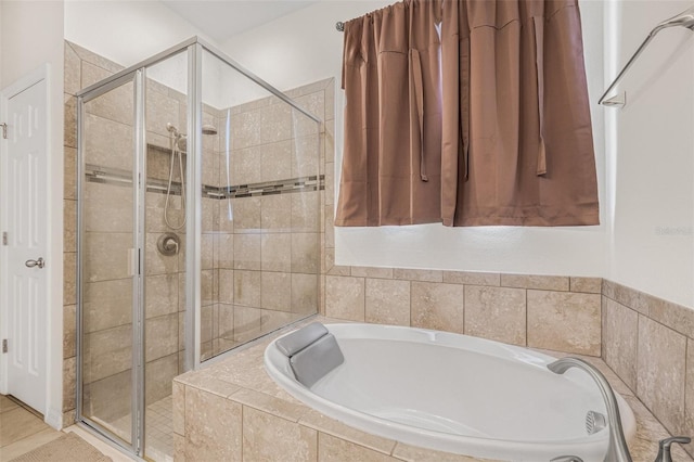 11917 Greenchop Pl, Riverview, FL 33579 - full bathroom featuring a garden tub and a stall shower