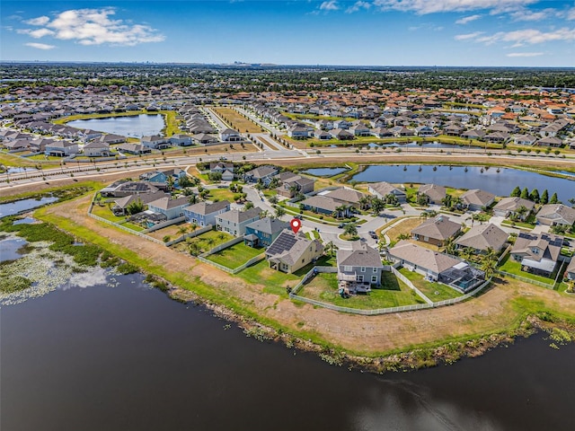 11917 Greenchop Pl, Riverview, FL 33579 - aerial perspective of suburban area with a nearby body of water