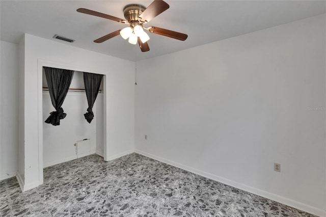 508 E Brentridge, Brandon, FL 33511 - unfurnished room featuring a ceiling fan and baseboards