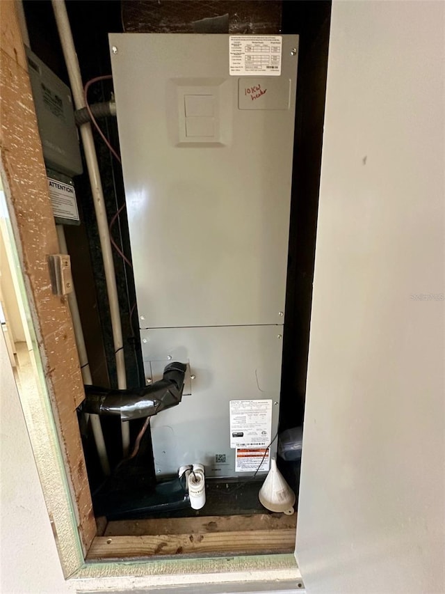2360 Irish Ln Unit 16, Clearwater, FL 33763 - utility room featuring heating unit