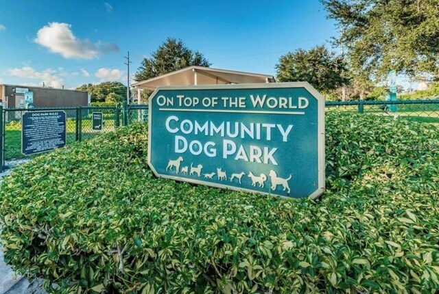 2360 Irish Ln Unit 16, Clearwater, FL 33763 - community sign featuring fence