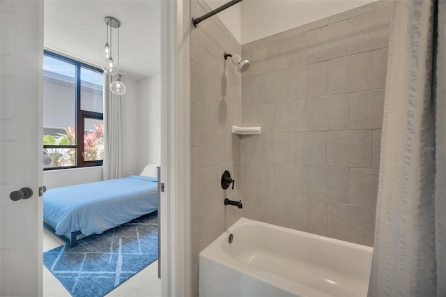4047 Gauge Line Loop, Tampa, FL 33624 - full bathroom featuring shower / tub combo and ensuite bathroom