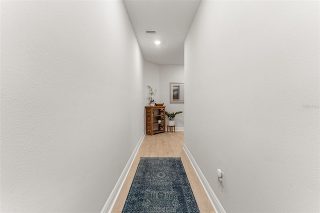 412 S Albany Ave Unit 2, Tampa, FL 33606 - corridor featuring light wood-style floors, recessed lighting, and baseboards
