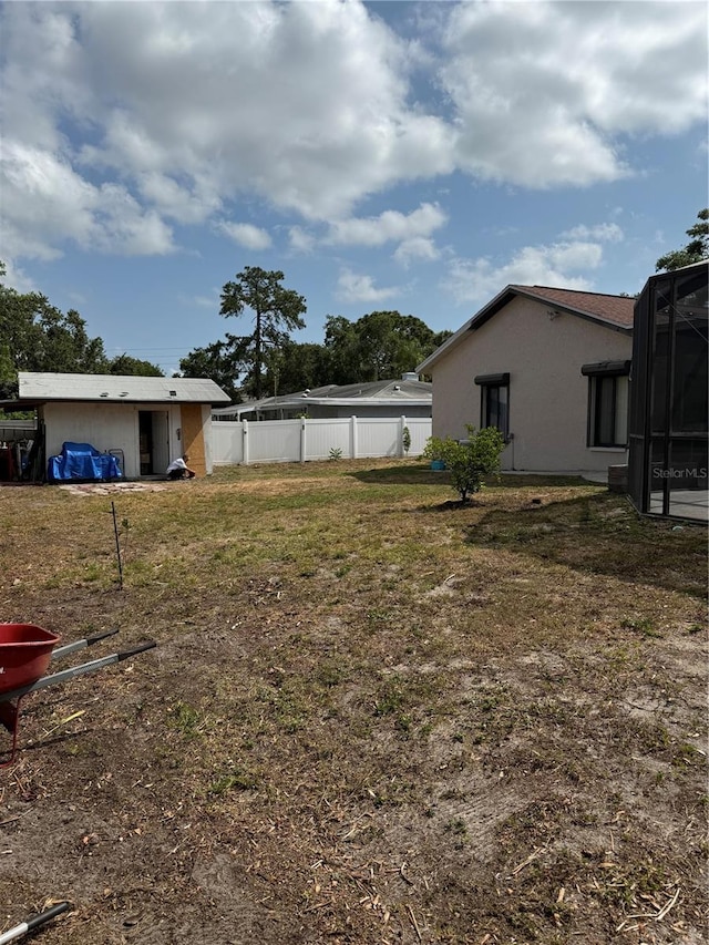 2026 Aaron Pl, Clearwater, FL 33760 - view of yard featuring fence