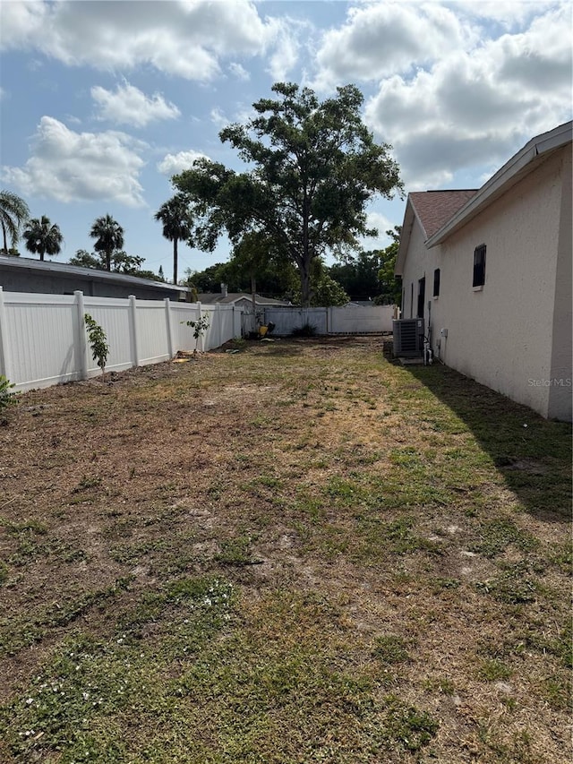 2026 Aaron Pl, Clearwater, FL 33760 - fenced yard featuring cooling unit
