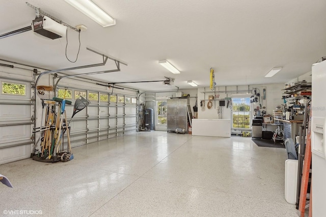 919 Ballinger Rd, Lutz, FL 33548 - garage with a garage door opener