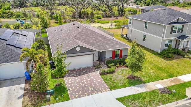 3891 Reflection Dock Dr, Seffner, FL 33584 - view from above of property