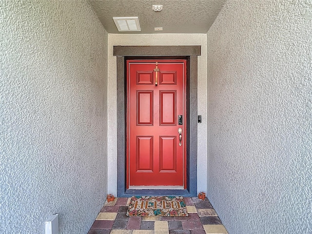 3891 Reflection Dock Dr, Seffner, FL 33584 - property entrance featuring stucco siding