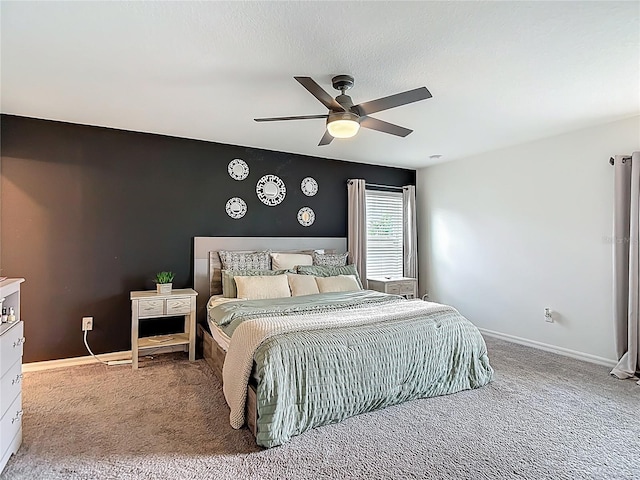 3891 Reflection Dock Dr, Seffner, FL 33584 - carpeted bedroom featuring ceiling fan and baseboards