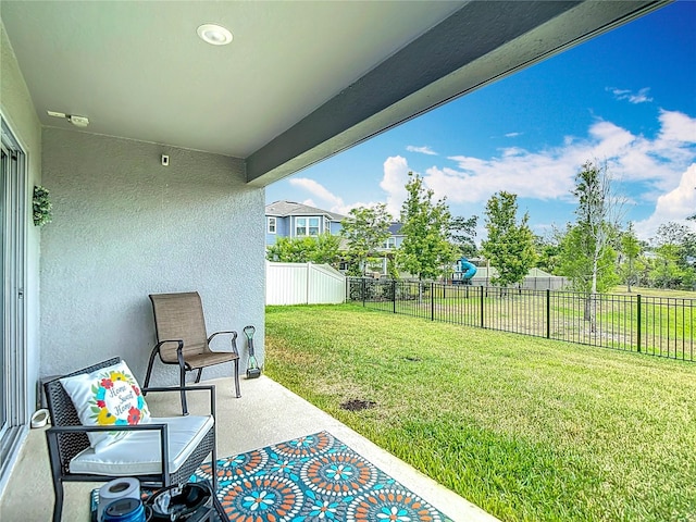 3891 Reflection Dock Dr, Seffner, FL 33584 - view of yard featuring a patio