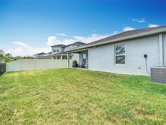 3891 Reflection Dock Dr, Seffner, FL 33584 - view of yard featuring cooling unit