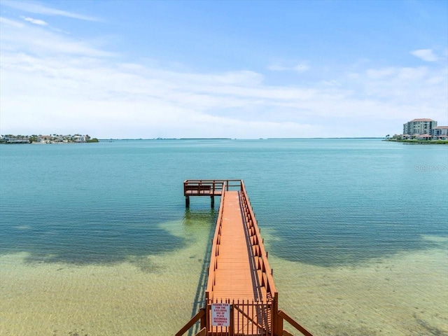 5700 Escondida Blvd S Unit 401, Saint Petersburg, FL 33715 - dock with a water view