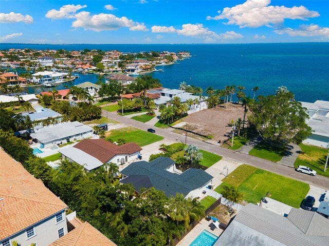 4618 Bayshore Blvd NE, Saint Petersburg, FL 33703 - aerial perspective of suburban area with a large body of water