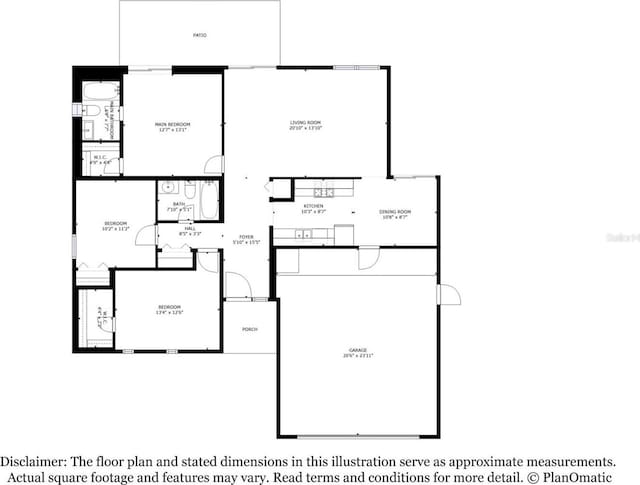 408 S Edgemon Ave, Winter Springs, FL 32708 - floor plan / room layout