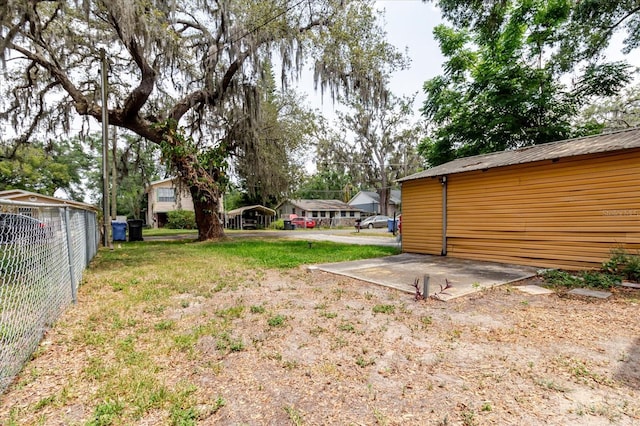 1010 Oakhill St, Seffner, FL 33584 - view of yard with fence