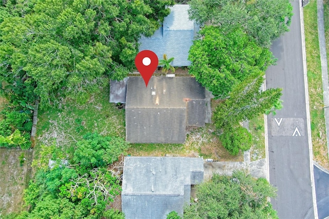 1262 Jeffords St, Clearwater, FL 33756 - aerial view of property and surrounding area