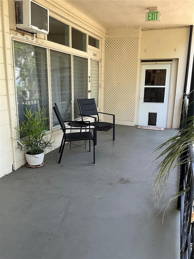 view of patio / terrace featuring a porch