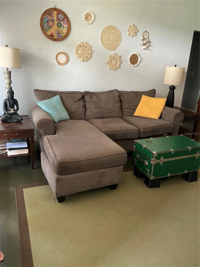 view of living room