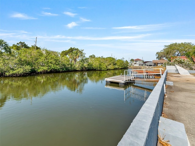 6726 Udell Ln, Hudson, FL 34667 - dock with a water view