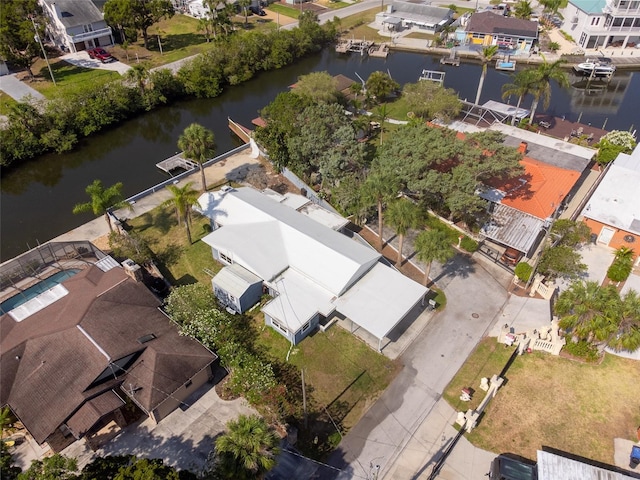 6726 Udell Ln, Hudson, FL 34667 - aerial view of property's location with a nearby body of water and nearby suburban area