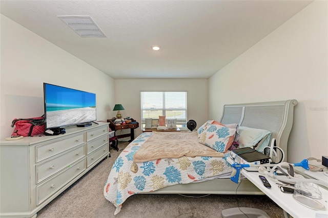 10732 Chippewa Dr, Parrish, FL 34219 - bedroom with light colored carpet and recessed lighting