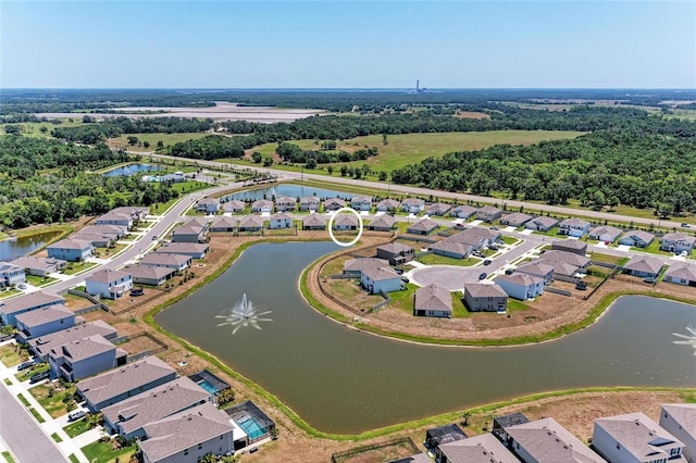 10732 Chippewa Dr, Parrish, FL 34219 - aerial view of residential area with a large body of water
