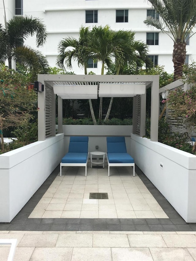 view of patio