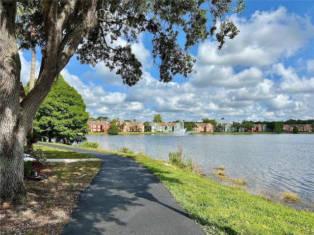 9602 Lake Chase Island Way Unit 9602, Tampa, FL 33626 - water view featuring nearby suburban area
