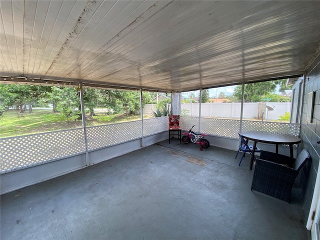 12912 Leadwood Dr, Riverview, FL 33579 - view of unfurnished sunroom