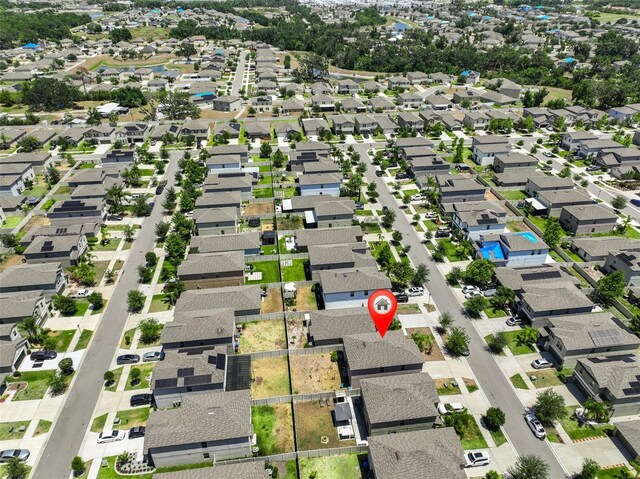 10210 White Linen Ave, Riverview, FL 33578 - aerial view of property and surrounding area featuring nearby suburban area