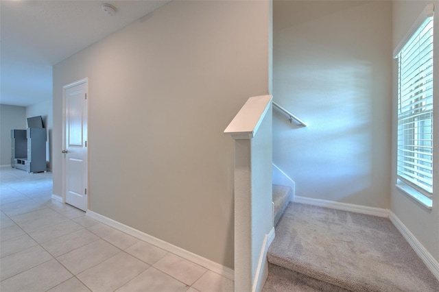 10210 White Linen Ave, Riverview, FL 33578 - stairway featuring baseboards and tile patterned flooring