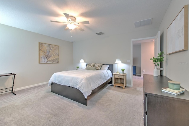 10210 White Linen Ave, Riverview, FL 33578 - bedroom featuring light colored carpet and a ceiling fan
