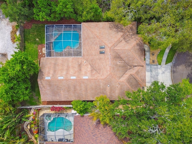 160 Sage Cir, Crystal Beach, FL 34681 - view of subject property with a pool area