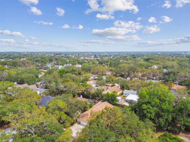 160 Sage Cir, Crystal Beach, FL 34681 - aerial perspective of suburban area