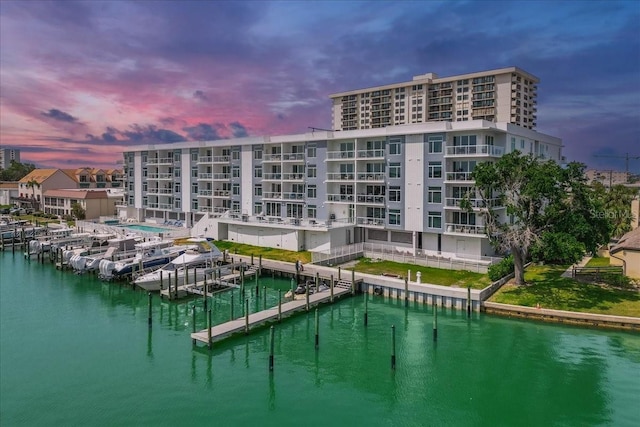 415 Island Way Unit 303, Clearwater Beach, FL 33767 - view of building exterior featuring a water view