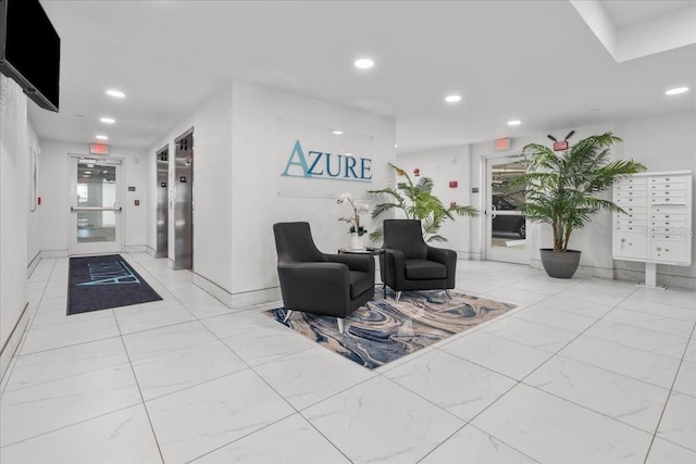 415 Island Way Unit 303, Clearwater Beach, FL 33767 - lobby featuring recessed lighting