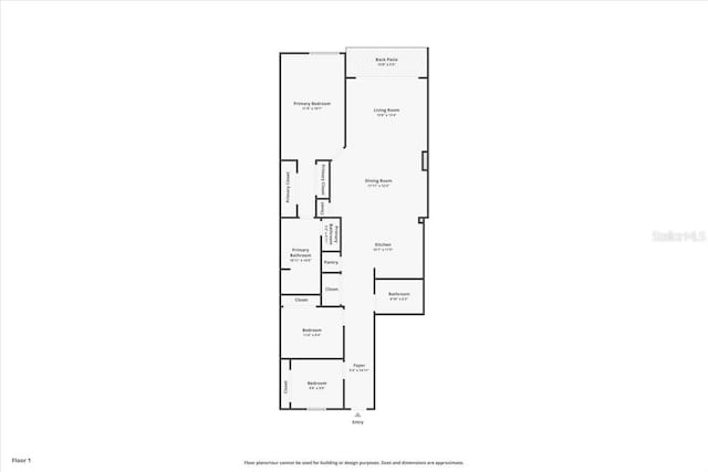 415 Island Way Unit 303, Clearwater Beach, FL 33767 - floor plan / room layout