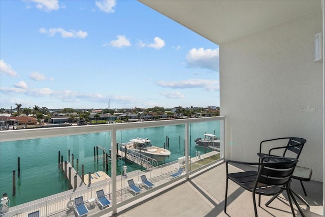 415 Island Way Unit 303, Clearwater Beach, FL 33767 - balcony featuring a water view