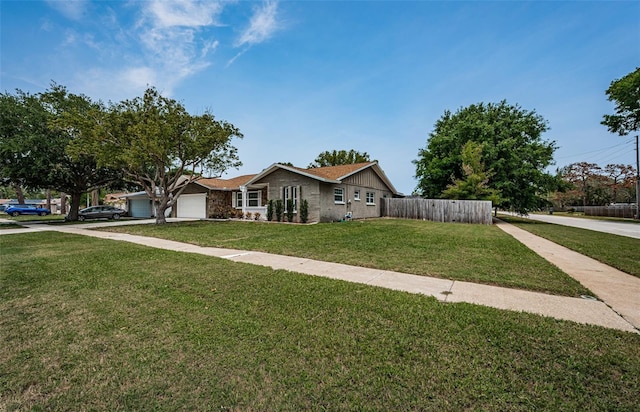 1402 Oleander Dr, Tarpon Springs, FL 34689 - ranch-style house featuring a garage, driveway, and brick siding