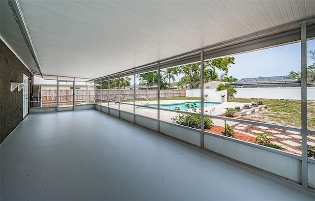1402 Oleander Dr, Tarpon Springs, FL 34689 - view of unfurnished sunroom